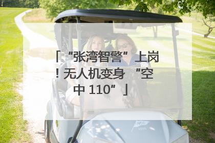 “张湾智警”上岗！无人机变身 “空中 110”