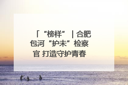“榜样”｜合肥包河“护未”检察官 打造守护青春成长的永恒灯塔