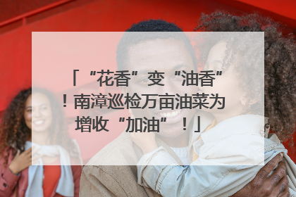 “花香”变“油香”！南漳巡检万亩油菜为增收“加油”！