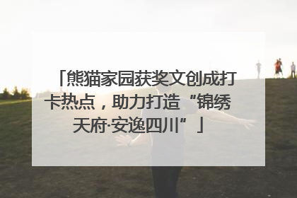 熊猫家园获奖文创成打卡热点，助力打造“锦绣天府·安逸四川”