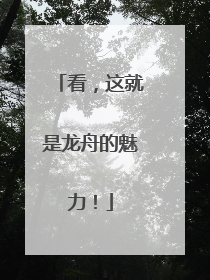 看，这就是龙舟的魅力！