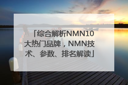 综合解析NMN10大热门品牌，NMN技术、参数、排名解读