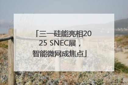 三一硅能亮相2025 SNEC展，智能微网成焦点
