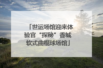 世运场馆迎来体验官“探秘”香城软式曲棍球场馆