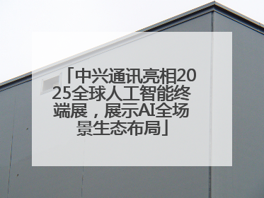 中兴通讯亮相2025全球人工智能终端展，展示AI全场景生态布局