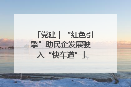 党建｜“红色引擎”助民企发展驶入“快车道”