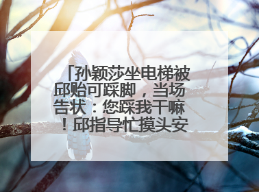 孙颖莎坐电梯被邱贻可踩脚，当场告状：您踩我干嘛！邱指导忙摸头安慰：这孩子