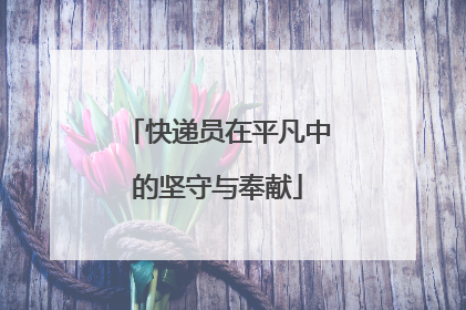 快递员在平凡中的坚守与奉献