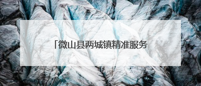 微山县两城镇精准服务助力退役军人再启航