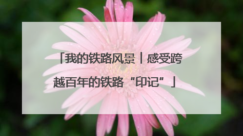 我的铁路风景︱感受跨越百年的铁路“印记”