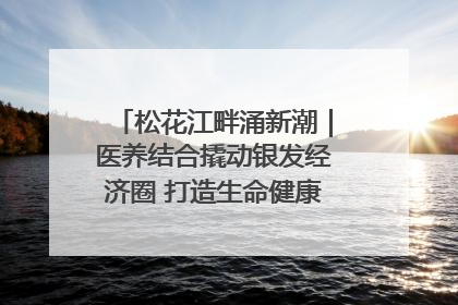 松花江畔涌新潮｜医养结合撬动银发经济圈 打造生命健康产业新样本