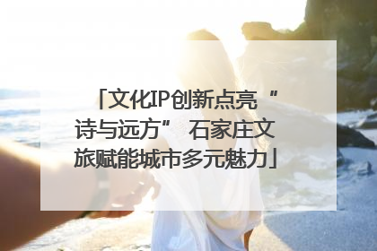 文化IP创新点亮“诗与远方” 石家庄文旅赋能城市多元魅力