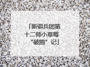 新疆兵团第十二师小草莓“破圈”记