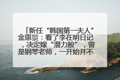 新任“韩国第一夫人”金惠景：看了李在明日记，决定嫁“潜力股”，曾是钢琴老师，一开始并不支持丈夫从政