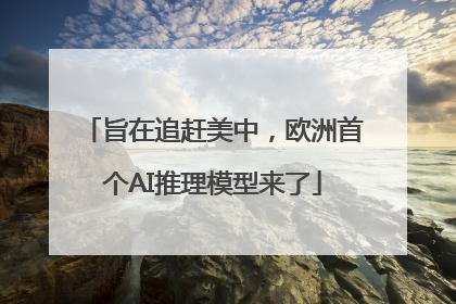 旨在追赶美中，欧洲首个AI推理模型来了