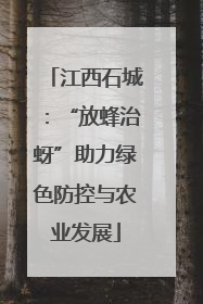 江西石城：“放蜂治蚜”助力绿色防控与农业发展