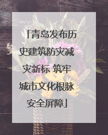 青岛发布历史建筑防灾减灾新标 筑牢城市文化根脉安全屏障