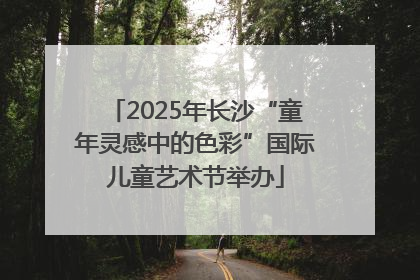 2025年长沙“童年灵感中的色彩”国际儿童艺术节举办