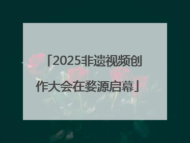 2025非遗视频创作大会在婺源启幕